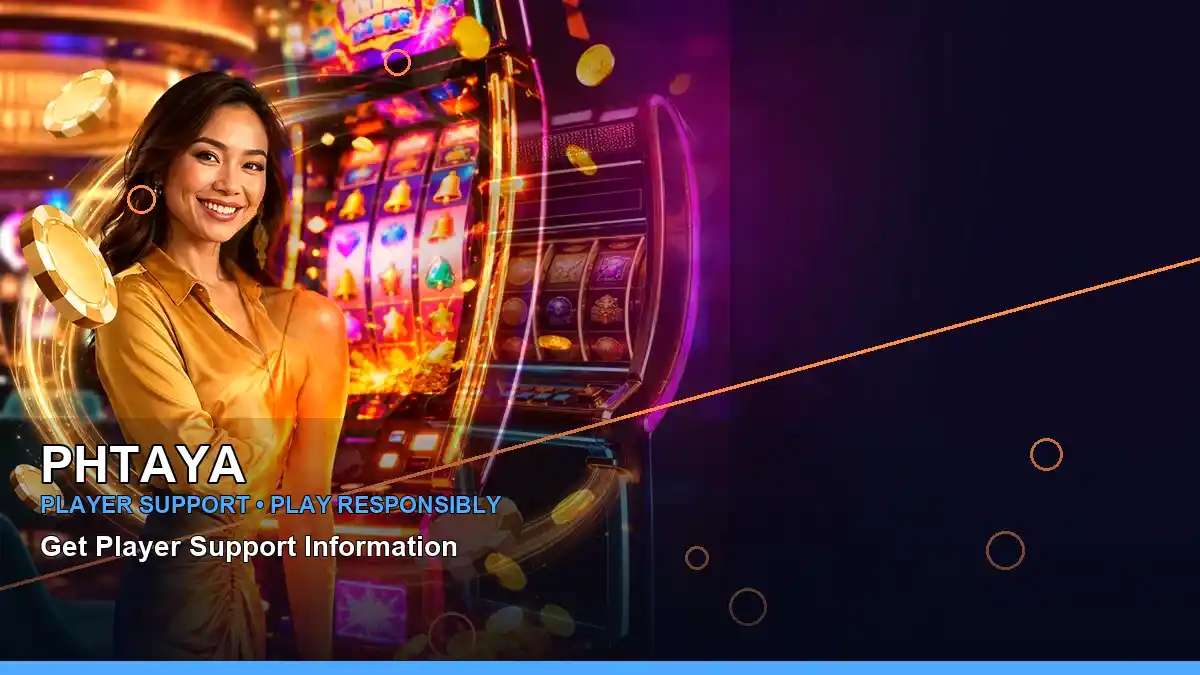 PHTAYA cashback information with a Philippine casino host in a left-aligned composition