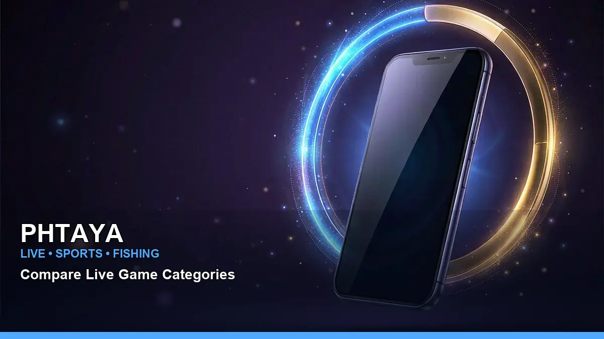 Hands using a mobile device to access the PHTAYA casino app for convenient play